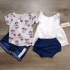 Cat & Jack and Disney Bundle Sz 18M
